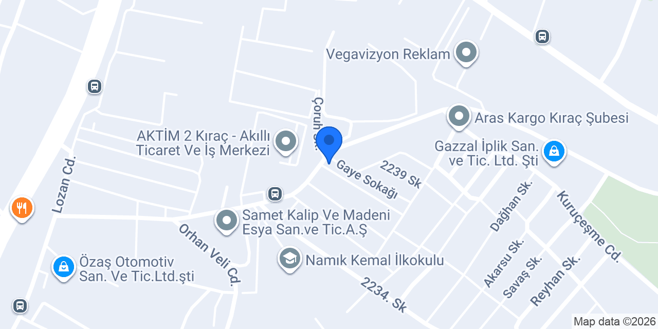 Yazıcıoğlu Nalbur konumu