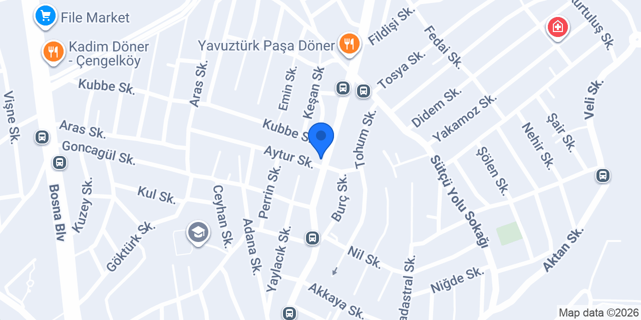 Uykun tesisat konumu