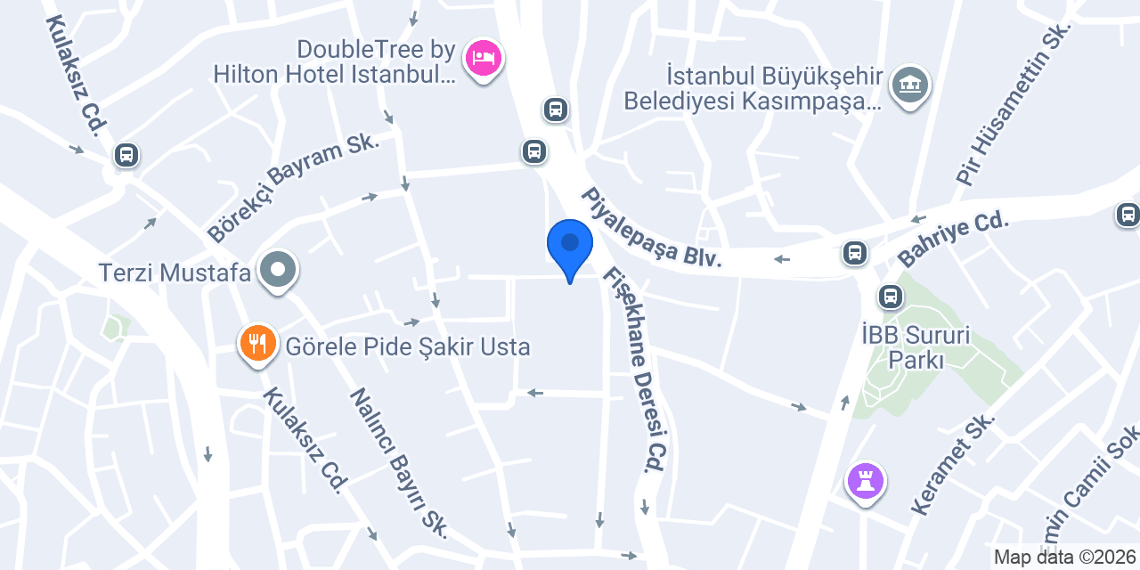 Aderans Mühendislik konumu