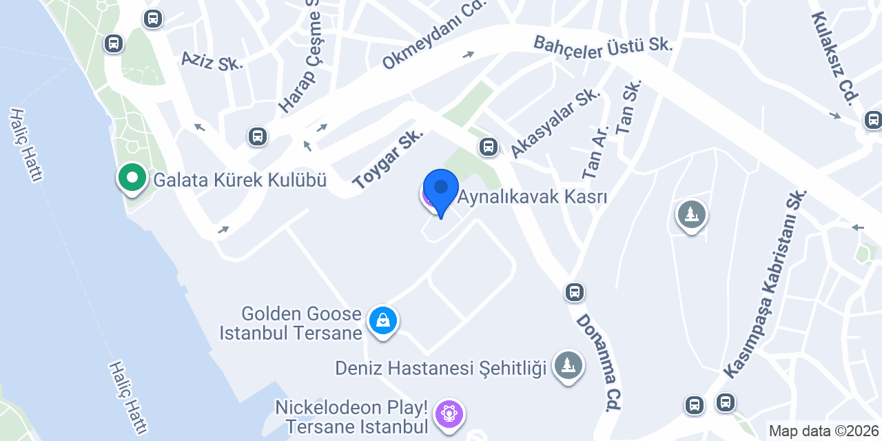 Aynalıkavak Kasrı konumu