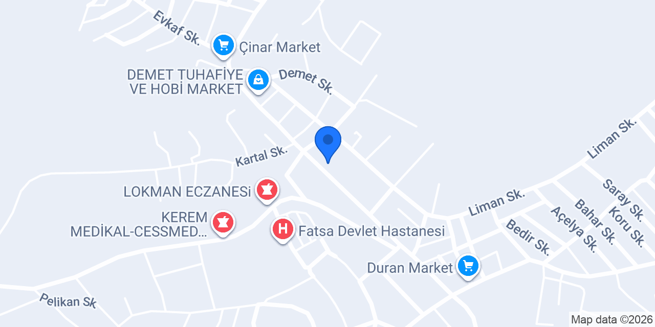Büşra Eczanesi konumu