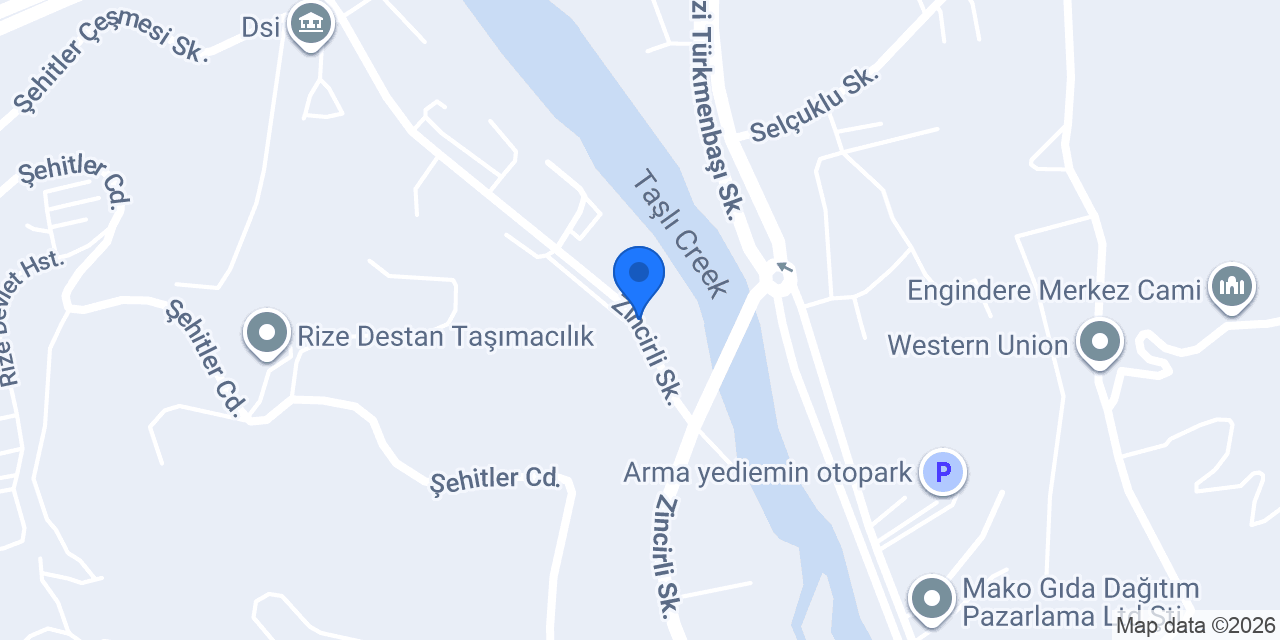 USTALAR OTO KAPORTA konumu