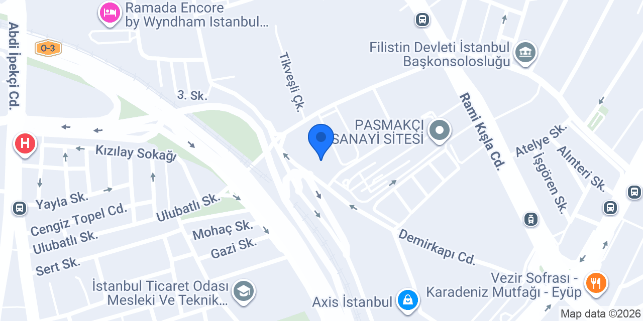 Cemre Tekstil Sanayi Ticaret Ltd. Şti. konumu