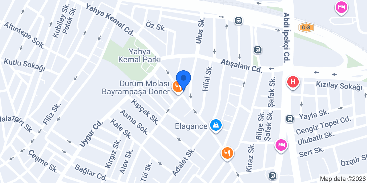 Diş Hekimi Nihal Şentürk konumu