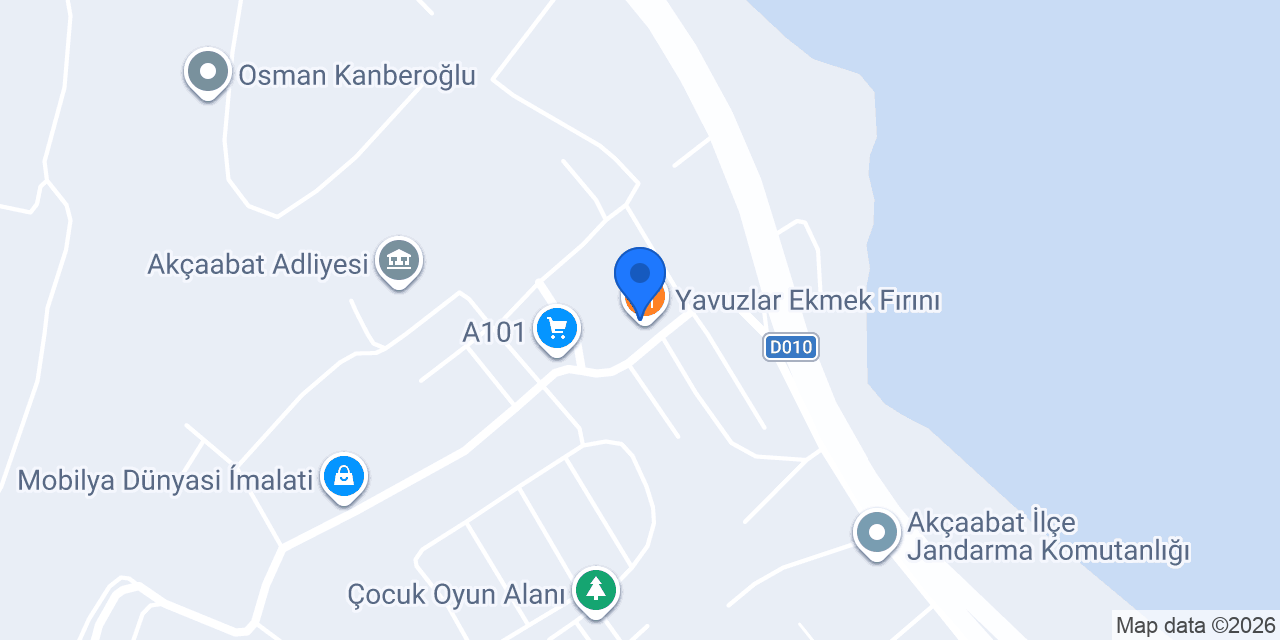 Yavuzlar Ekmek Fırını konumu