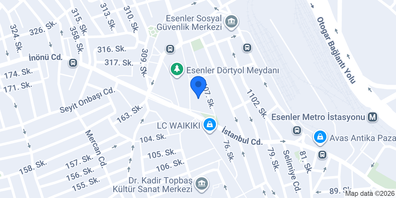 AV. ÖZGE ÖZDEN ÖZCAN konumu