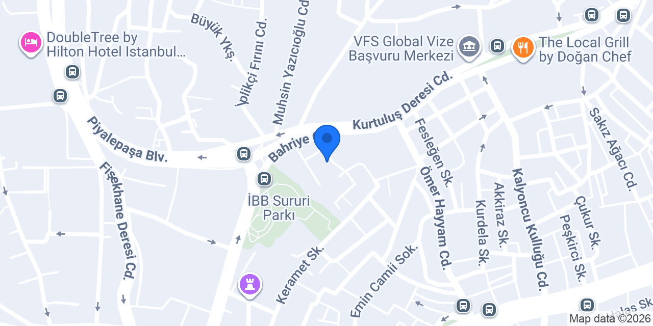 Erimpeks İth. İhr. Tur. Tic. Ltd. Şti. konumu
