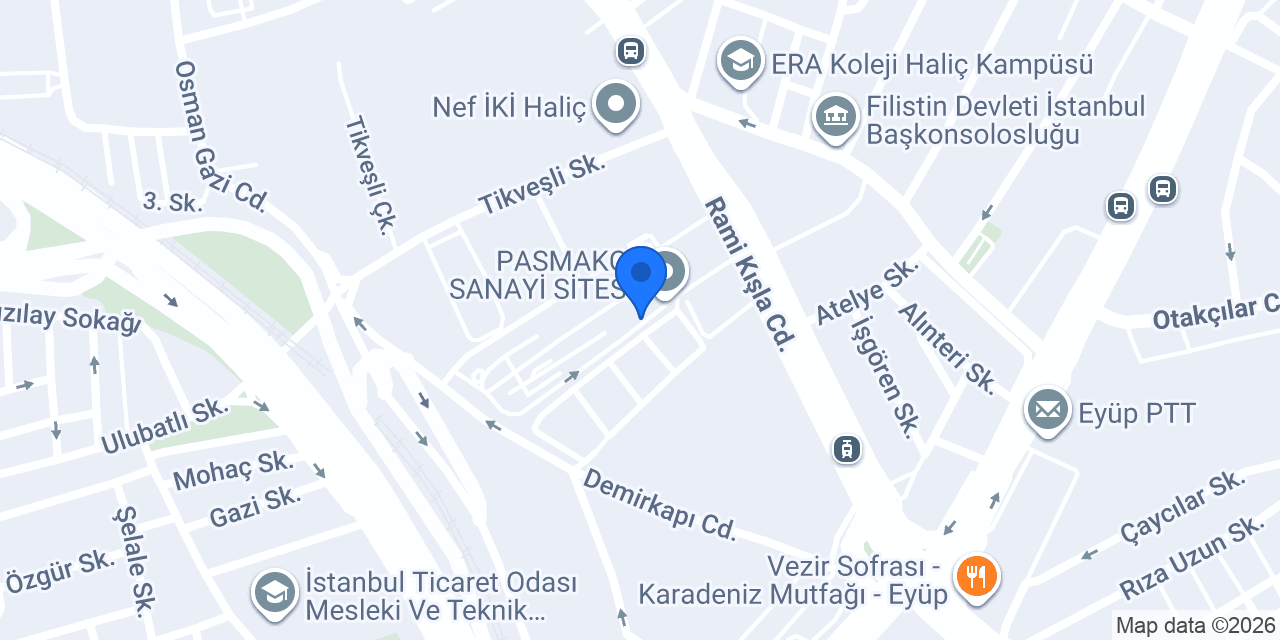 4M ENDÜSTRİYEL TASARIM konumu