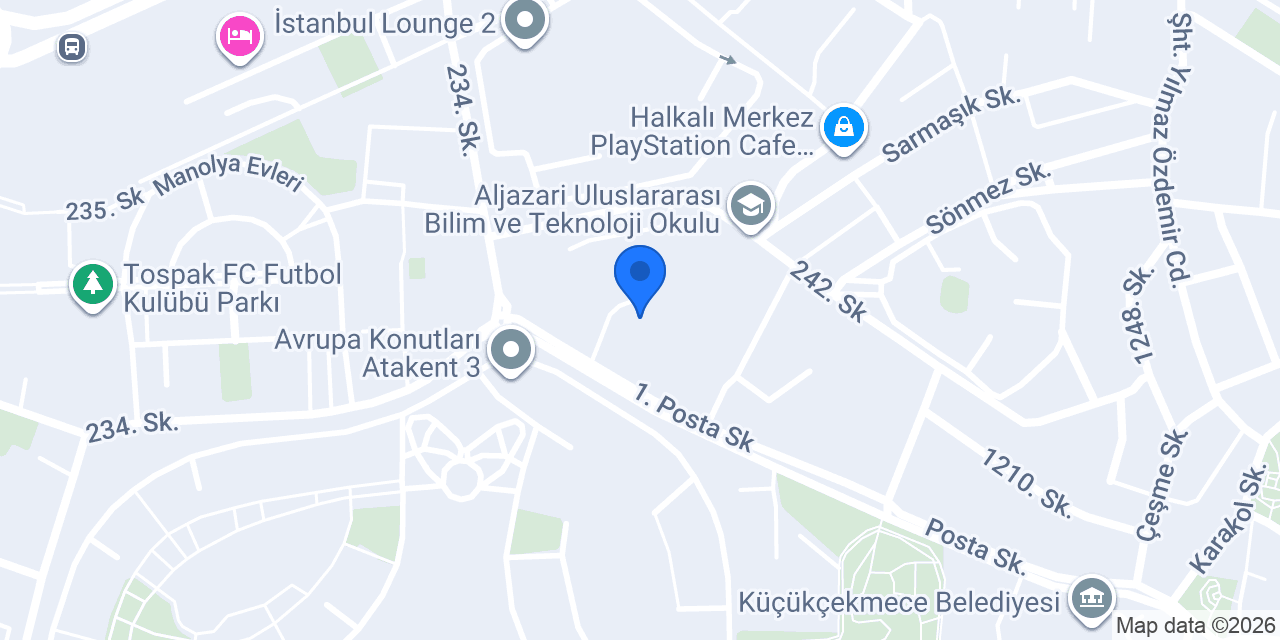 Irmak Hukuk Bürosu konumu