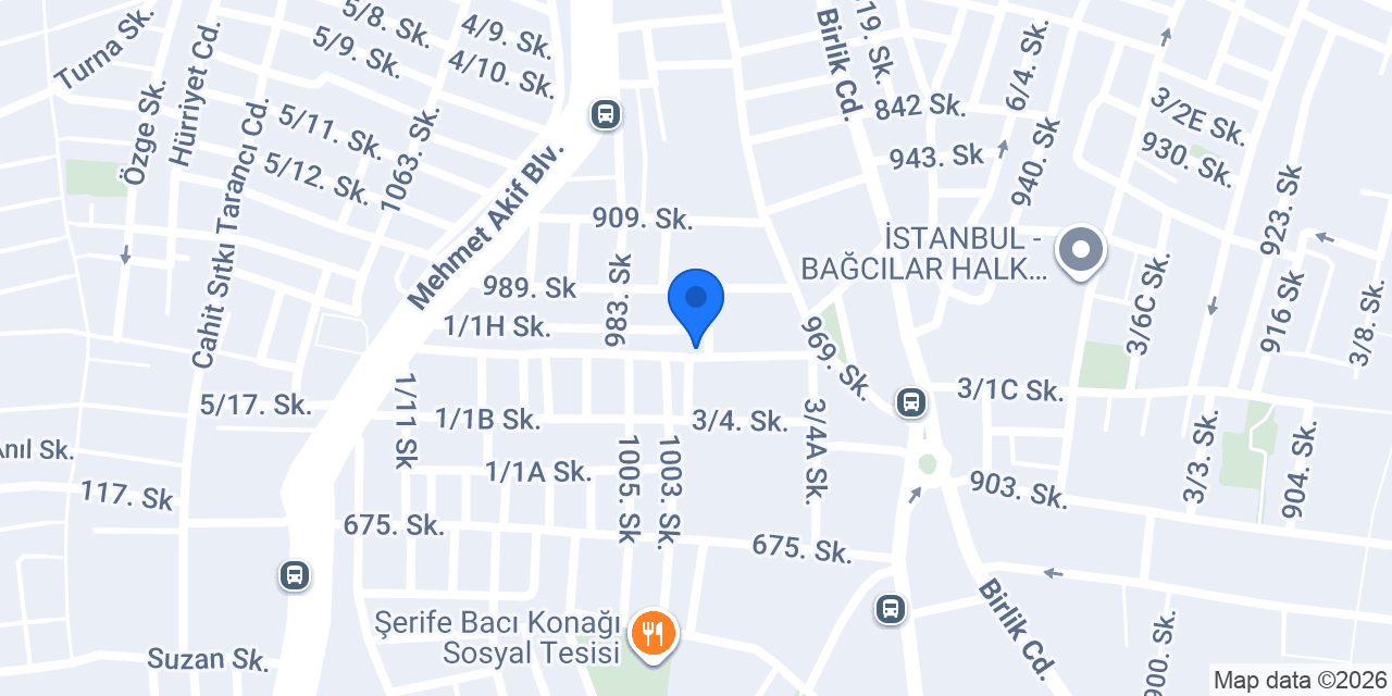 Kutlu Gıda konumu