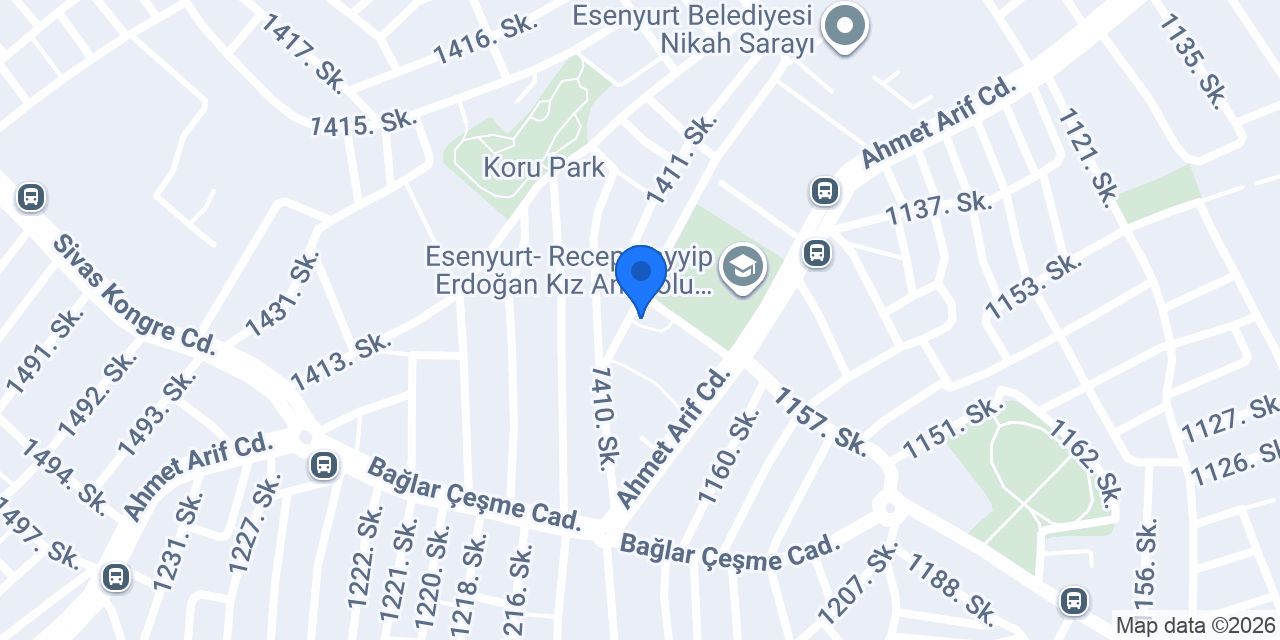 Hz. Ebubekir Camii konumu