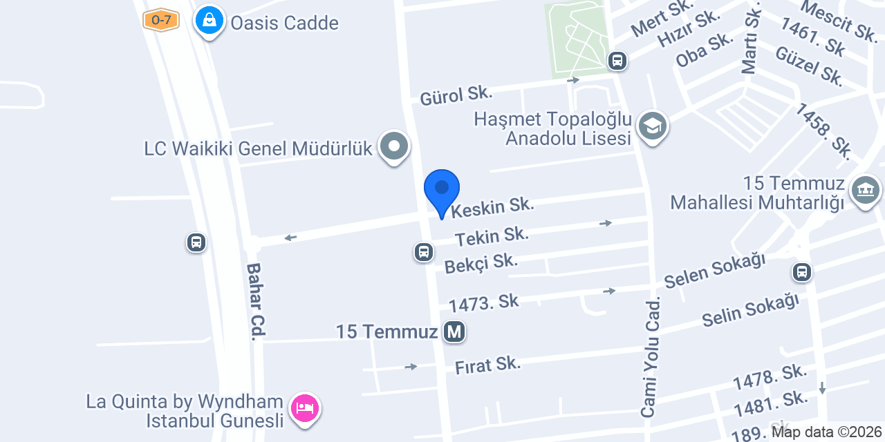 Bentuğ Tekstil Turizm konumu