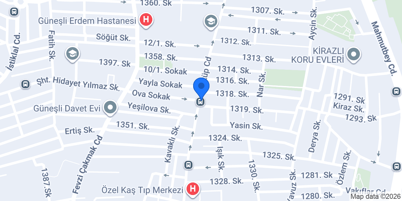 Günaydın Eczanesi konumu