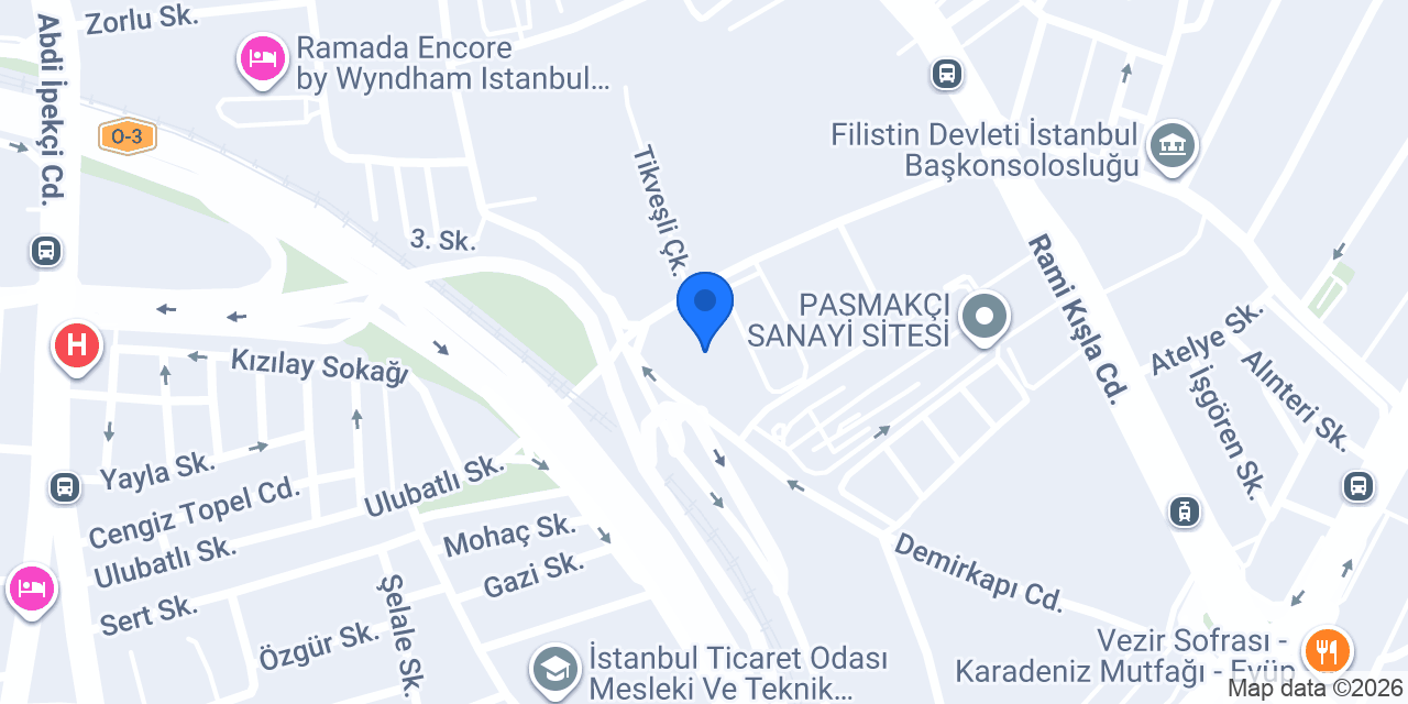 Gaye Teks Tekstil Kumaş Üretimi konumu