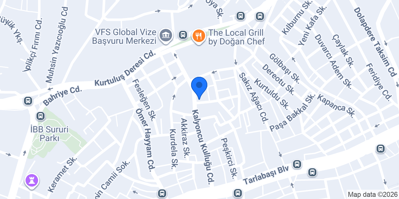 Taksim Nikea Suites 80 konumu