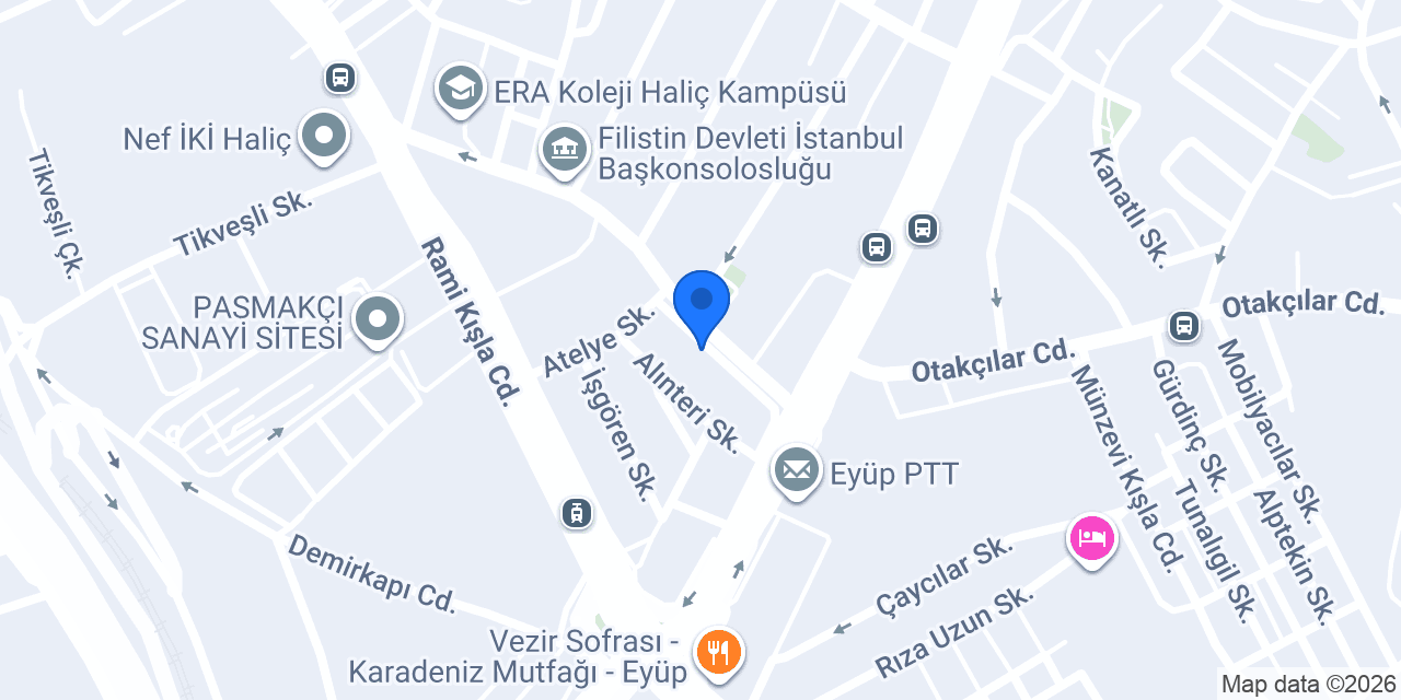 Nar Teknik Hırdavat konumu