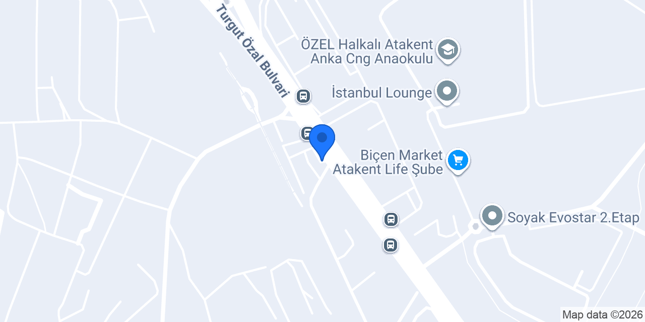 Olimpiyat Tekel & Market konumu