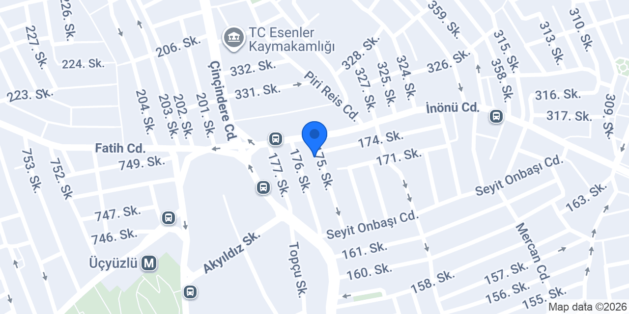 Özen Teknik konumu