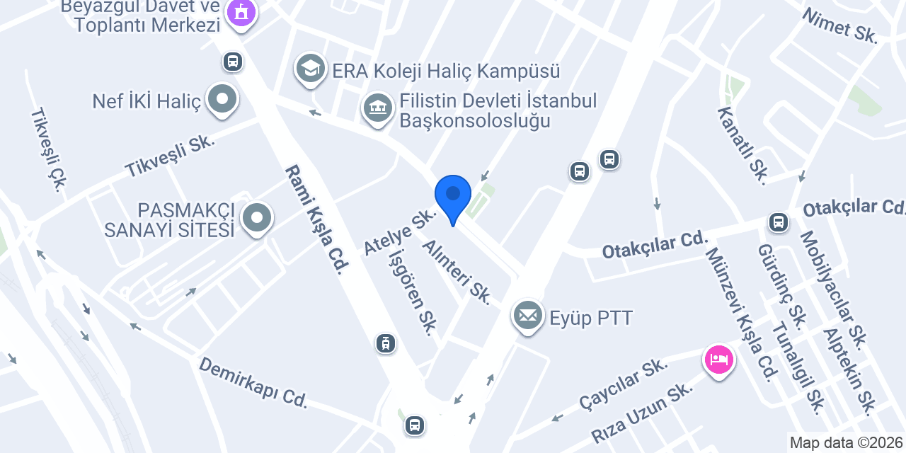 AdaTürk Medikal konumu