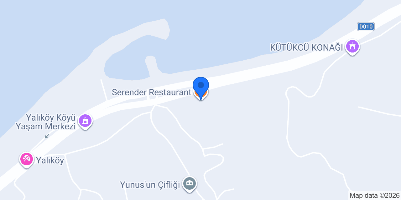 Serender Restaurant konumu