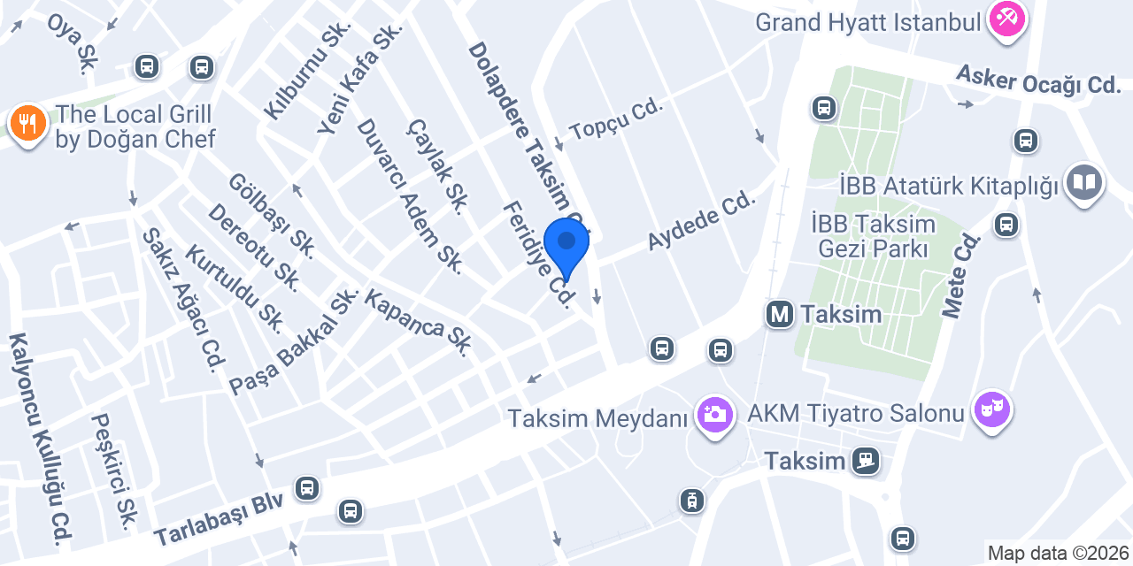 Aslı Kurutemizleme konumu