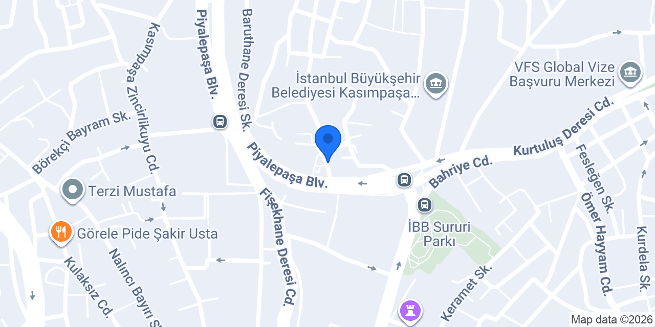 NET Analiz Oto Ekspertiz & Servis konumu