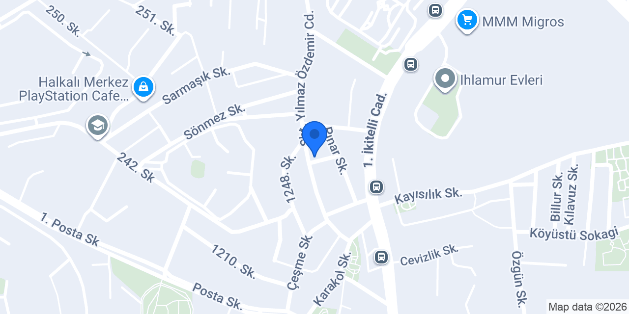 Kalemci Harita Mühendislik konumu