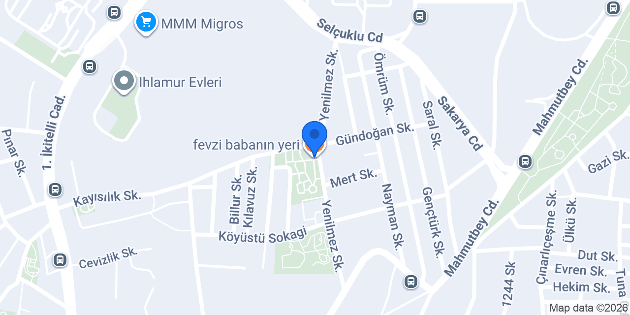 fevzi babanın yeri konumu