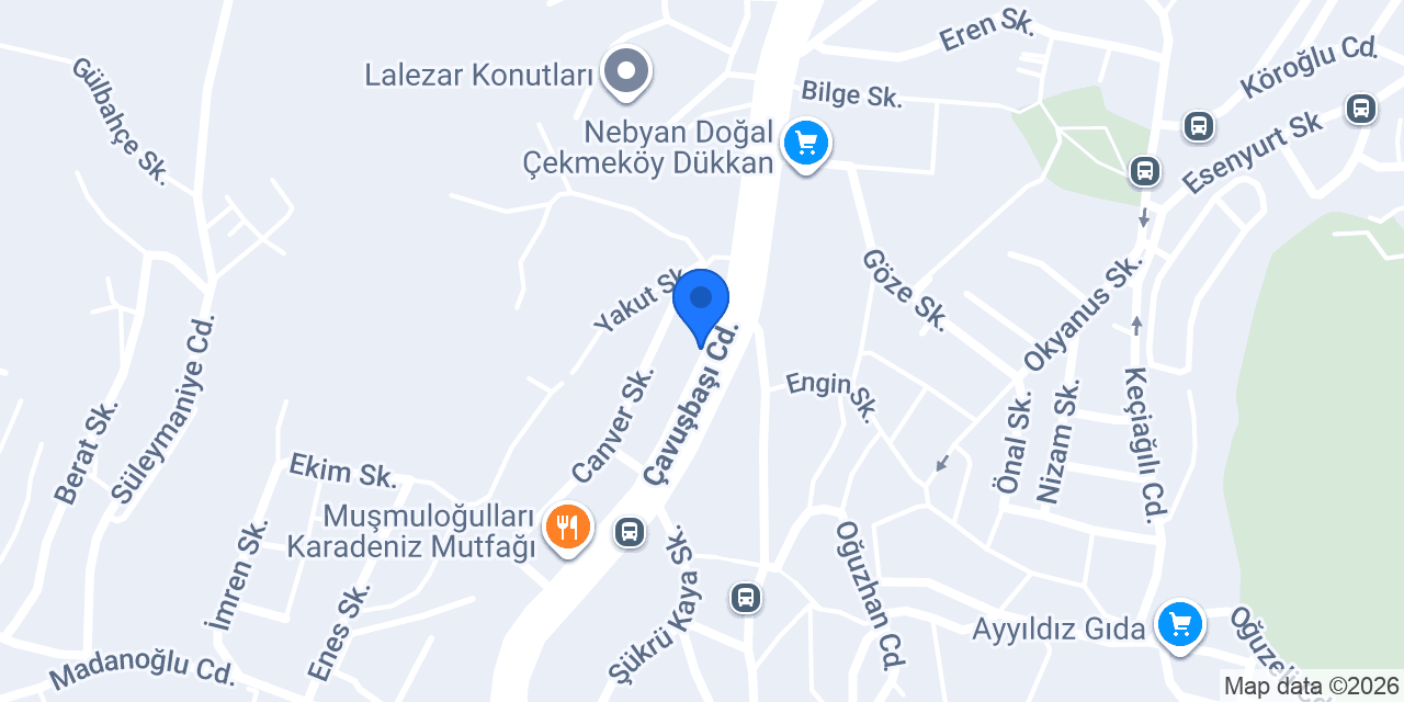 Atölye Moka konumu