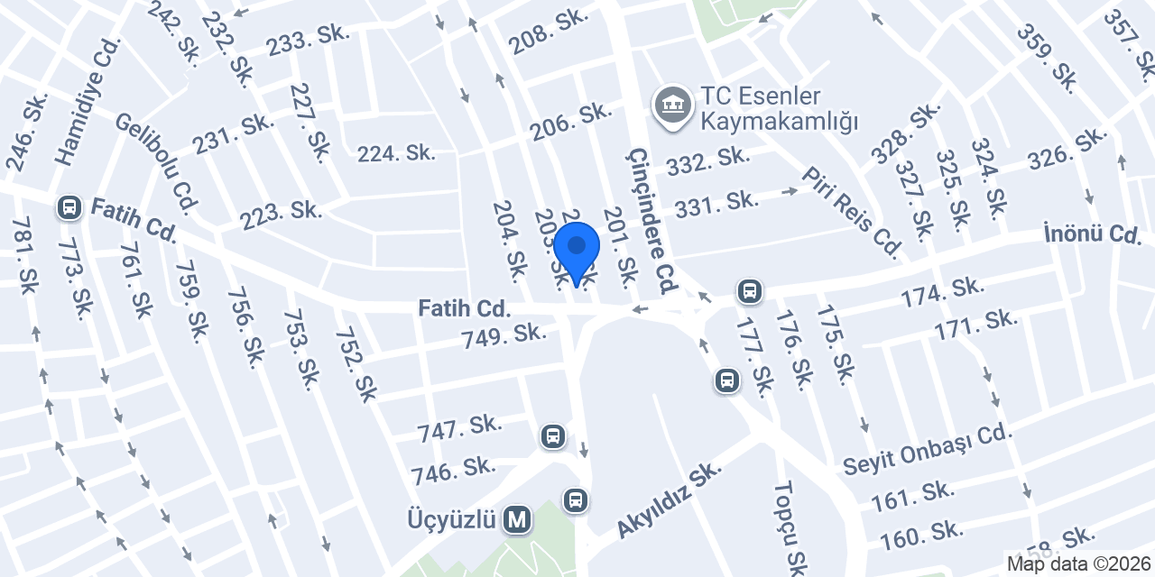 ABALI ETİKET konumu