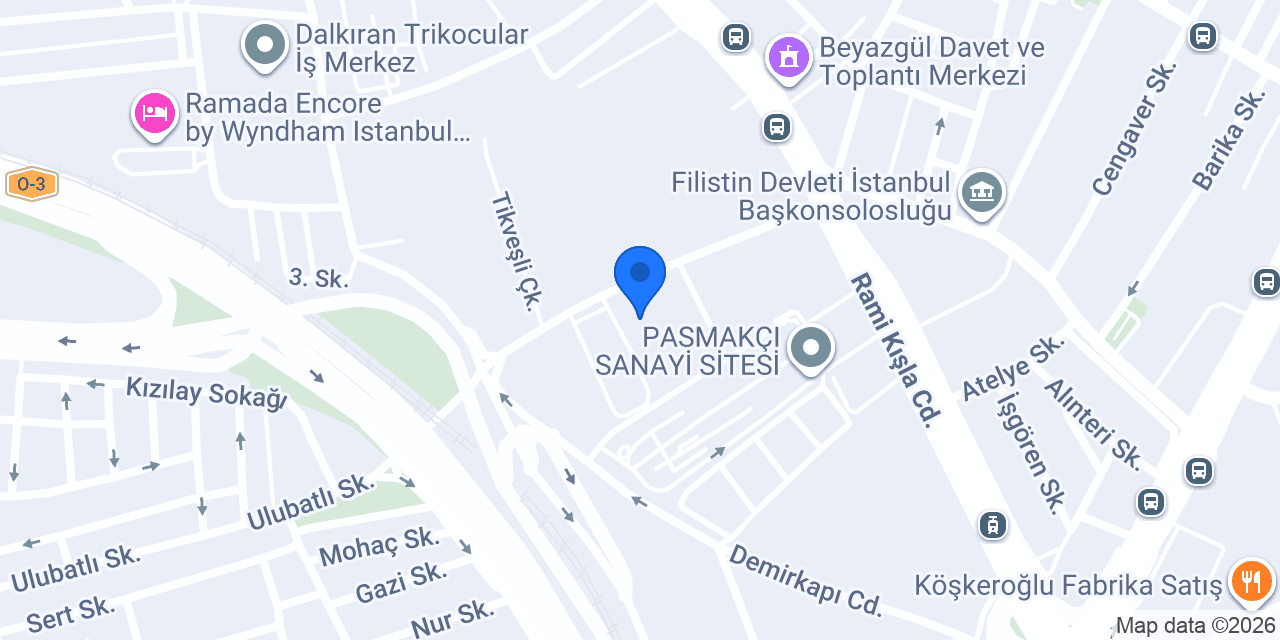 Ak Marmara Merkez Depo konumu