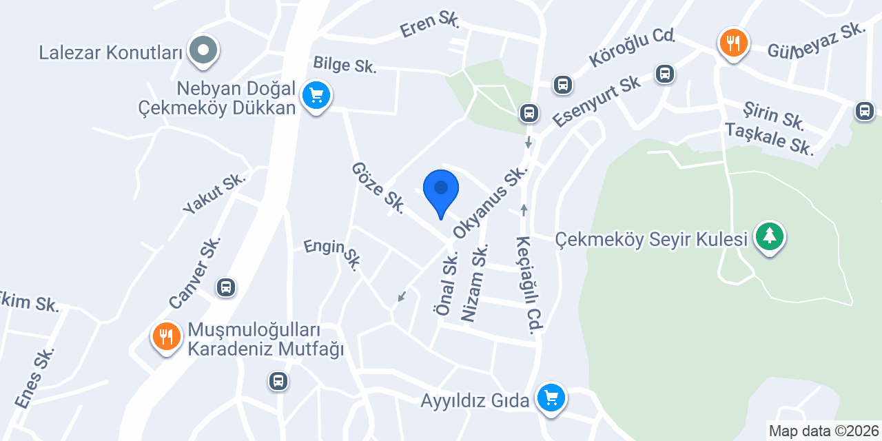 Psikolog Aleyna Şamcı Selvi konumu