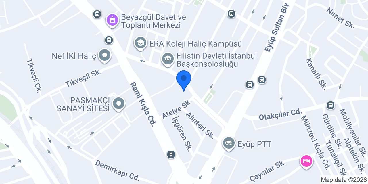 Atalı Endüstri - Atalı Cnc Otomat konumu
