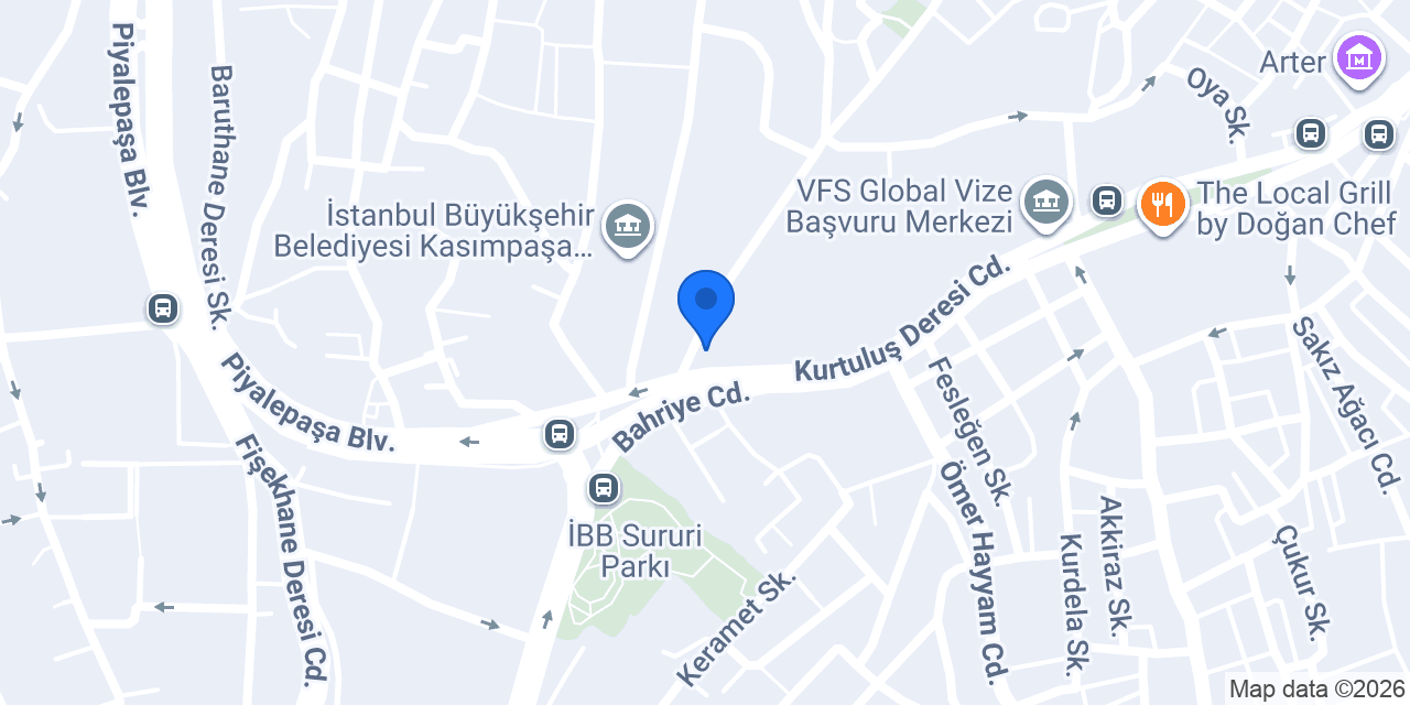 Menekşe Gıda & Tekel konumu