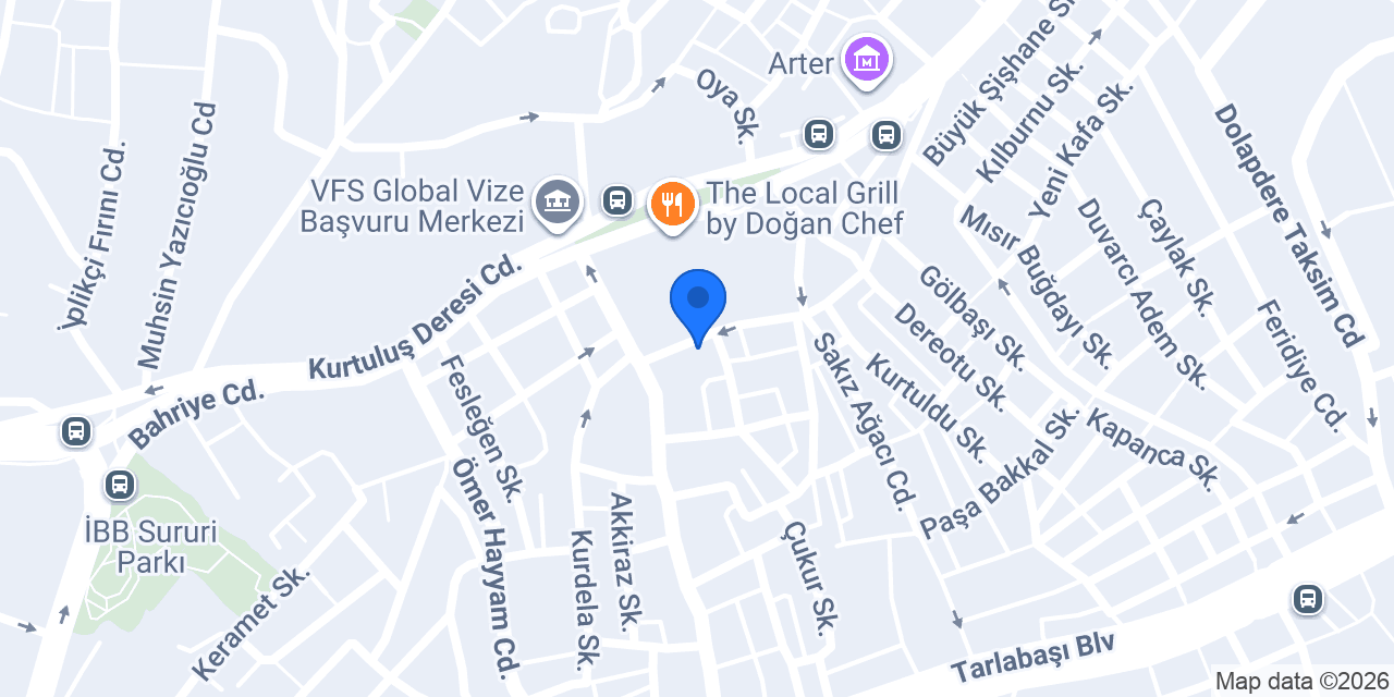 Merkom Servis Bakım konumu