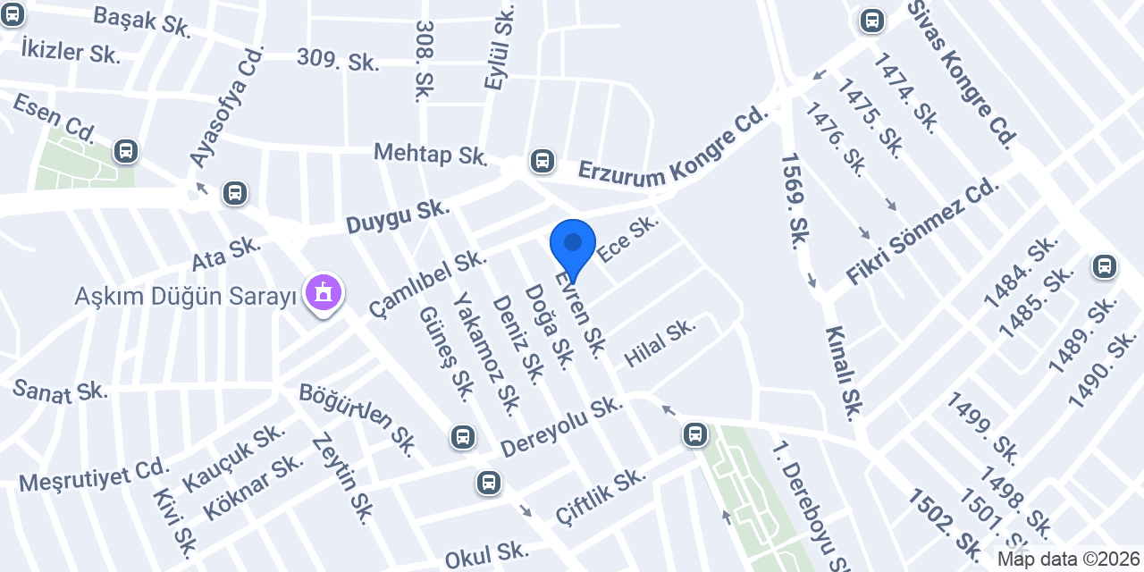 Demirvolt Elektrik konumu