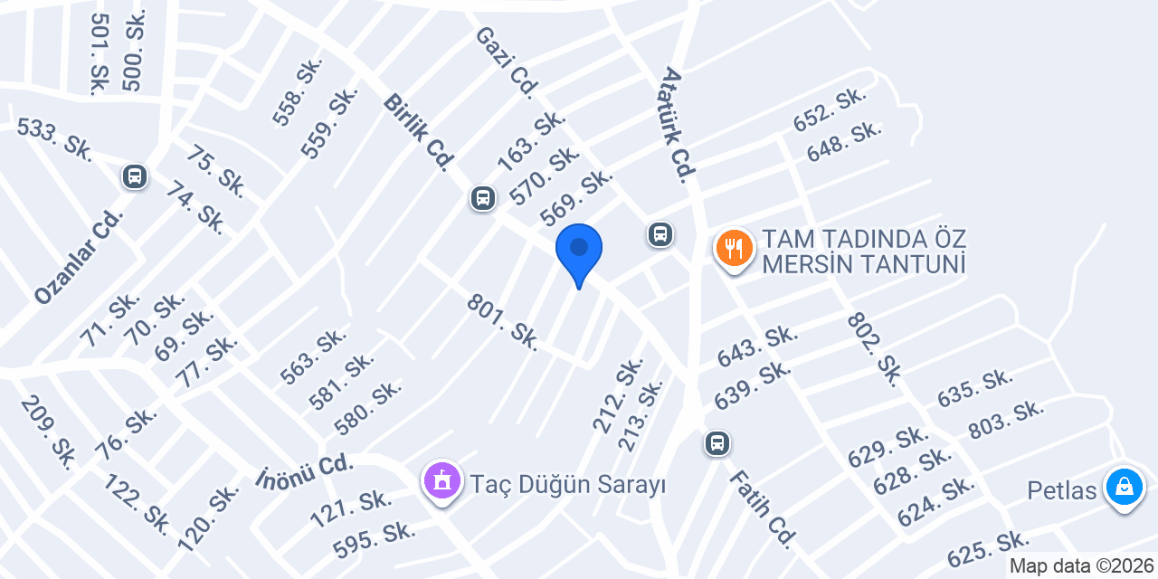 Birlik Unlu Mamülleri konumu