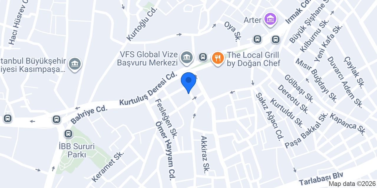 Beyoğlu Spa, Massage, Hammam & Wellness konumu