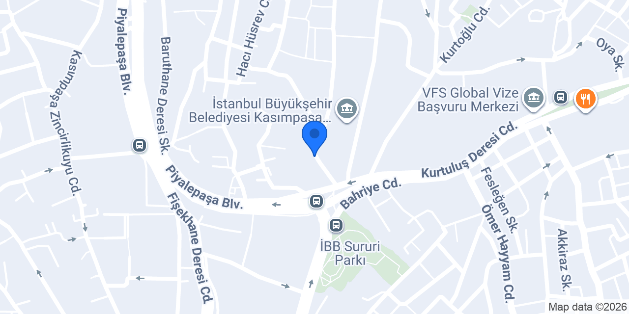 Amantara Beyoğlu konumu
