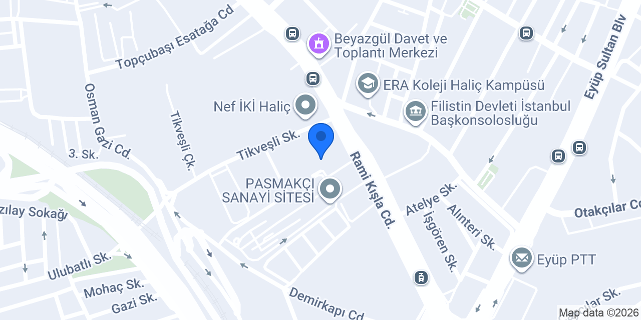 DEKA TEKNİK HIRDAVAT konumu