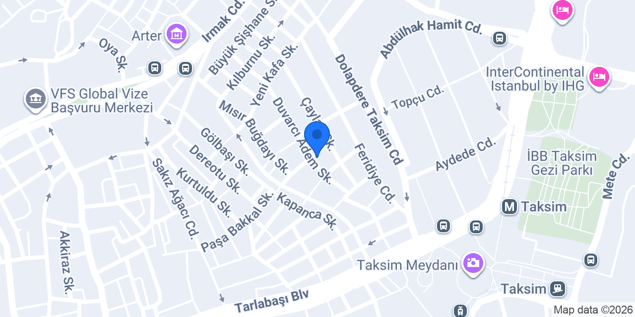 New House Hotel konumu
