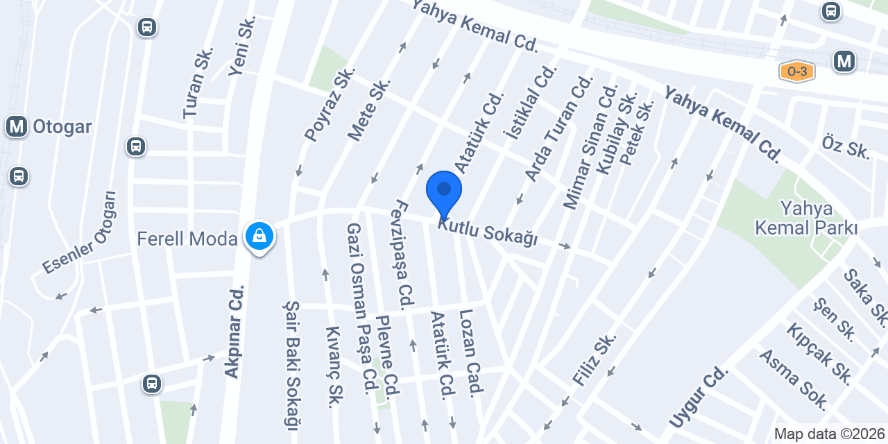 Emby's Bayan Kuaförü konumu