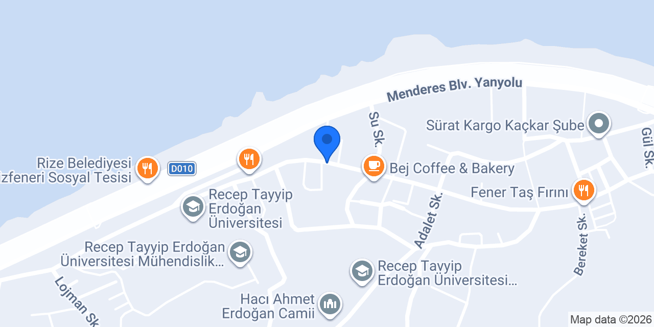 Kampüs Ev Yemekleri konumu