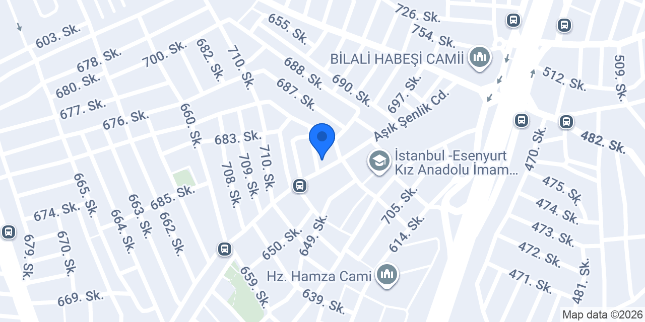 Ersan Anahtarcılık ve çilingir konumu