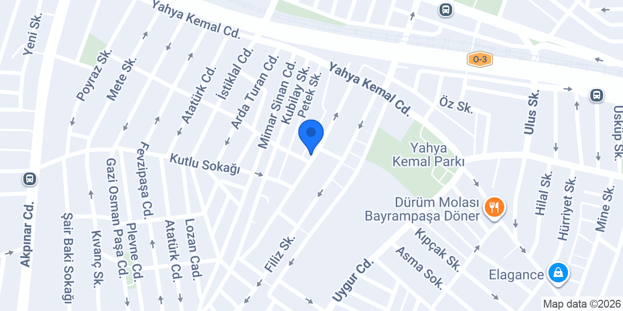 Miraç Yapı Dekorasyon konumu