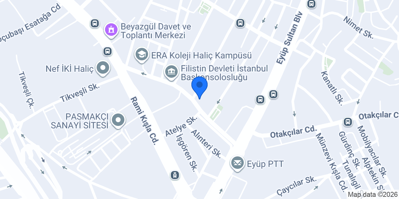 3K Etiket Matbaa Ambalaj. konumu