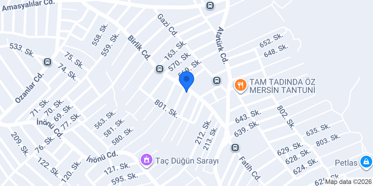 Pilavcı amca konumu