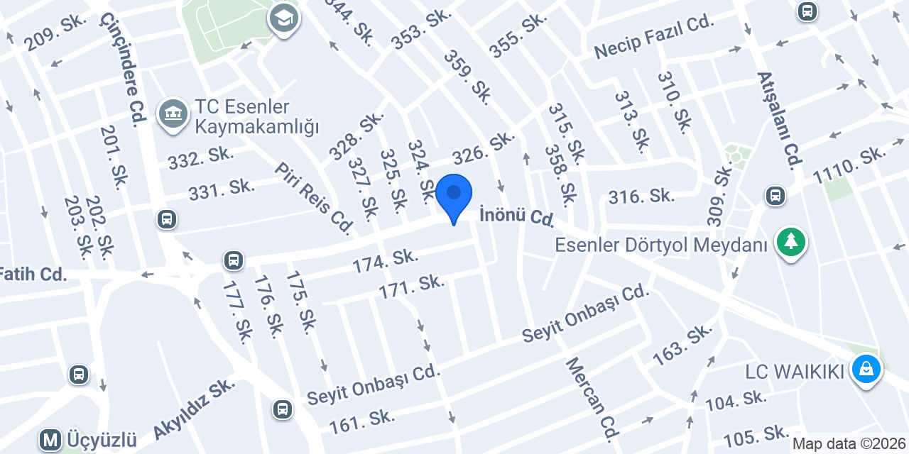 Düşkur Mobilya konumu