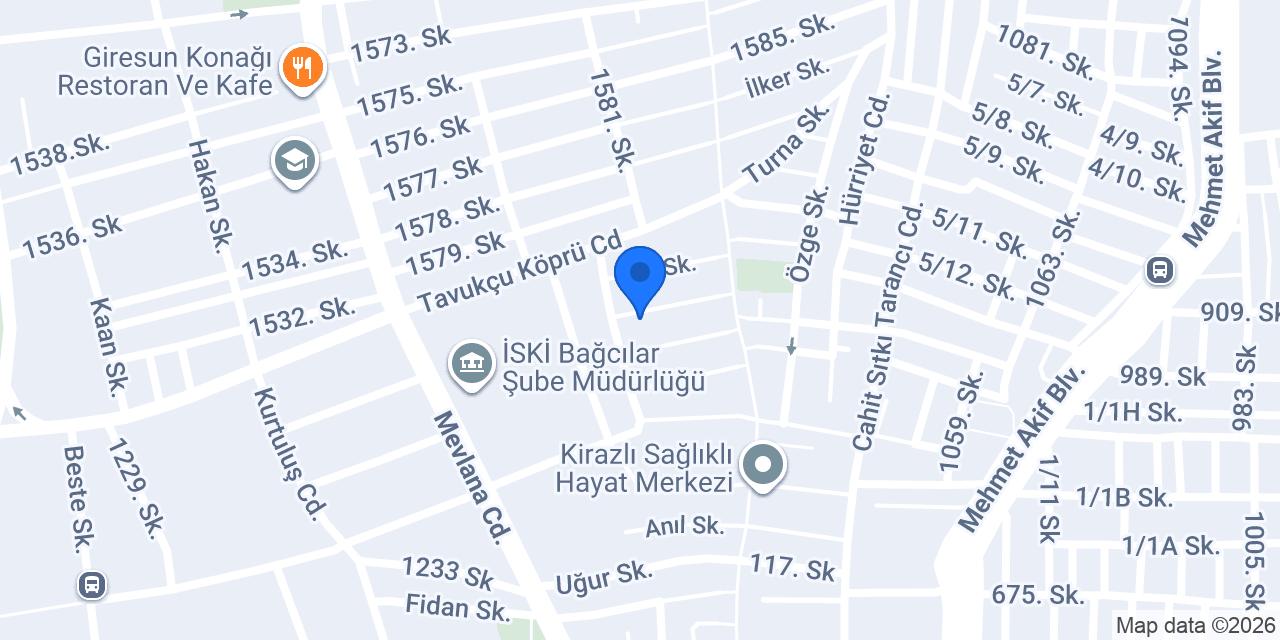 ARAF YAPI konumu