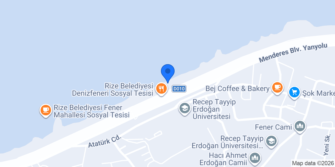 AK Dalgıçlık konumu